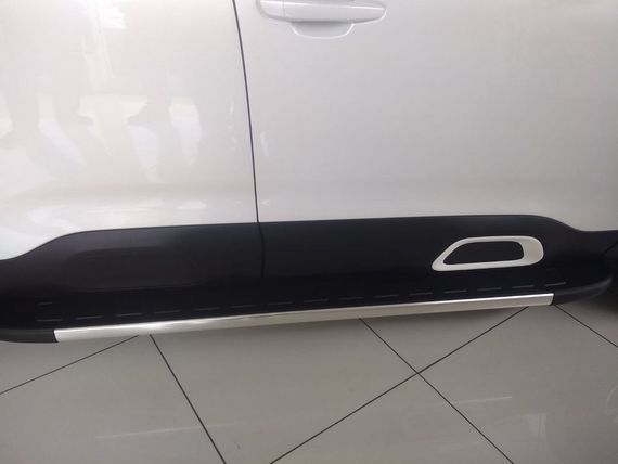 Бокові пороги Duru (2 шт., алюміній) для Citroen C5 Aircross 2017-2024 рр | Зображення 4