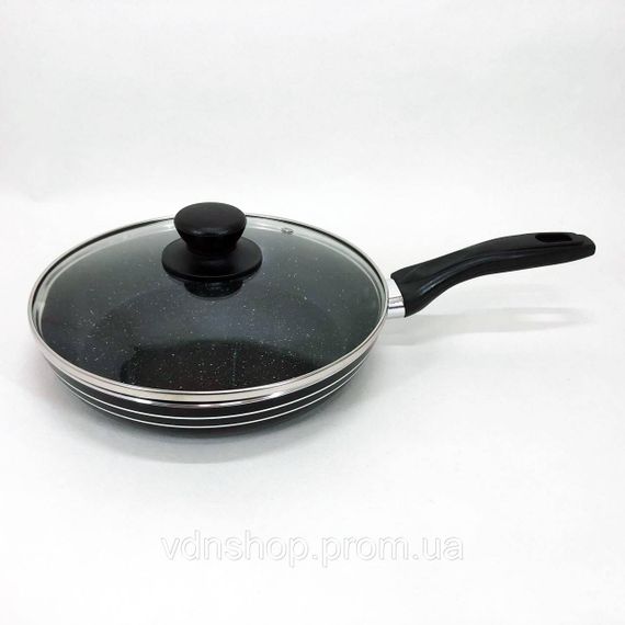 Сковорода з алюмінієвим шаром UNIQUE, Легка у використанні сковорода, Якісні кухонні сковорідки LP-70 | Зображення 2