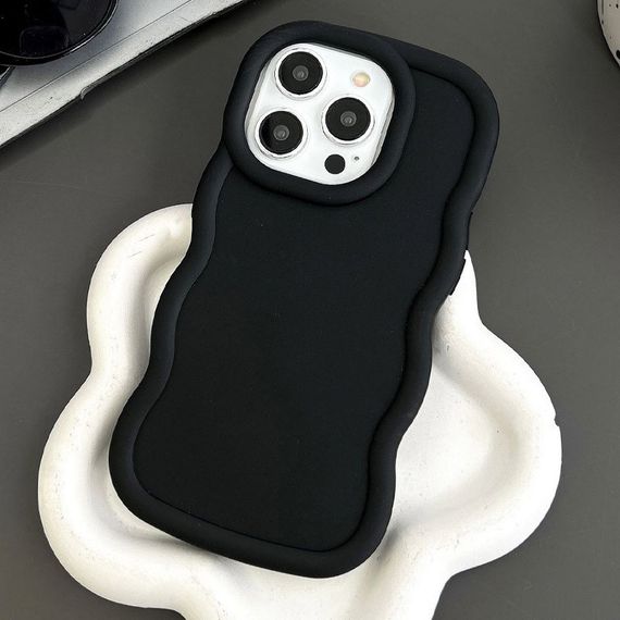 Чехол TPU Ripple для Apple iPhone 13 Pro Max (6.7") Black | Зображення 1