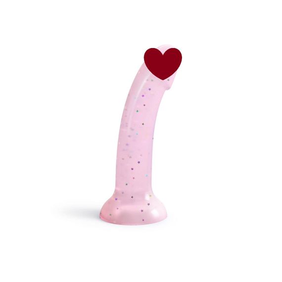 Дилдо с блестками Love To Love DILDOLLS - STARLIGHT, ультрамягкий Sex Aura