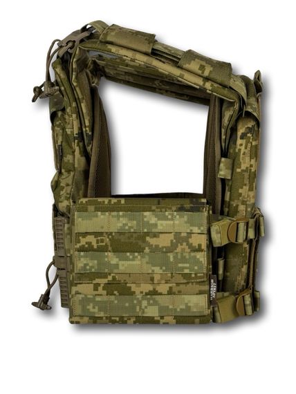 Кишеня під балістичний пакет Warrior Spirit 15*15 см Піксель | Зображення 7