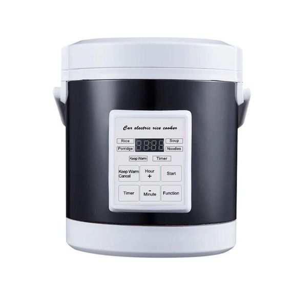 Автомобільна мультиварка 1 л, від прикурювача 12В/24В / Мультиварка в машину для далекобійника | Зображення 7