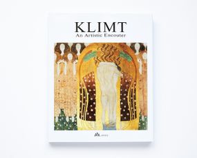 Книги про великих художників Густав Клімт. Klimt An Artistic Encouter  живопис книги з історії мистецтва