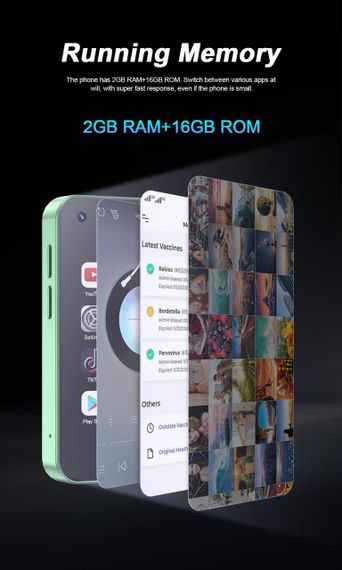 SERVO KING5000 Міні-смартфон Мережі 3G Dual Nano SIM Система Android 9.0 16 ГБ ПЗП 2,5-дюймовий екран | Зображення 1