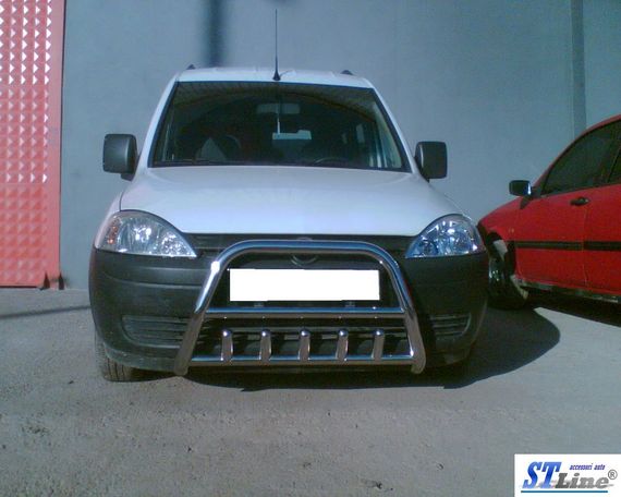 Кенгурятник (нерж.) для Opel Combo 2002-2012 рр | Зображення 1