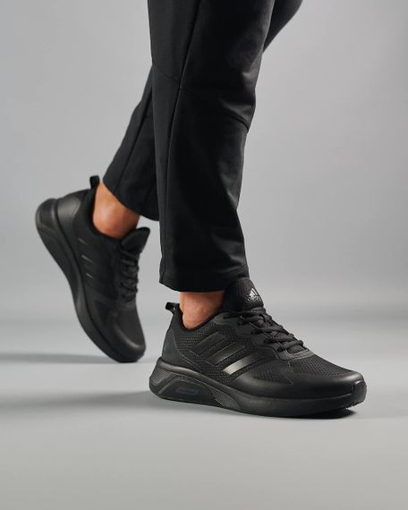 Чоловічі кросівки A-s Cloudfoam Termo All Black весна / осінь / єврозима 44 28 - 28,2