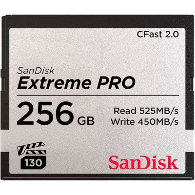 Карта памяти SanDisk 256GB CFast 2.0 Extreme Pro (SDCFSP-256G-G46D)