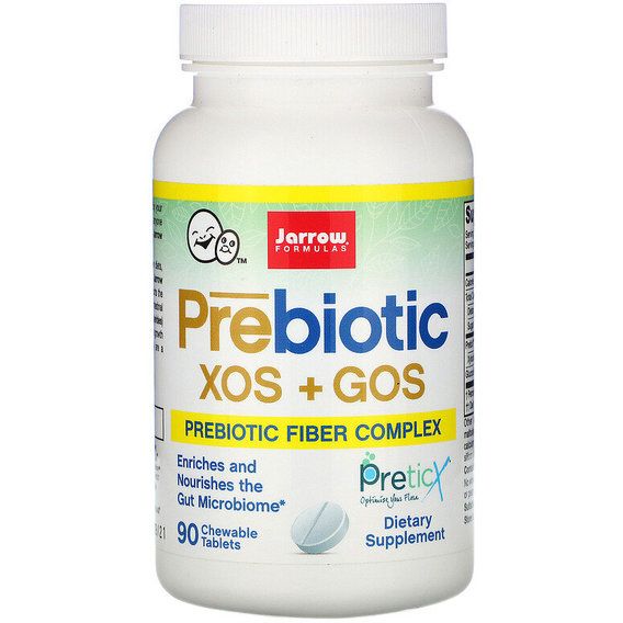 Пробиотик Jarrow Formulas Prebiotics XOS+GOS 90 Chewable Tabs JRW-03045