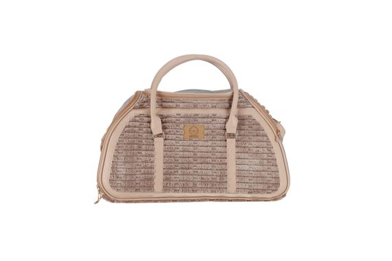 Сумка-переноска для собак і котів Misoko&Co, 51.5 см х 27 см х 25.5 см, коричневий