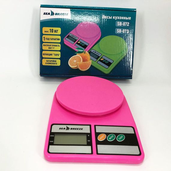 Компактные кухонные весы с батарейками SeaBreeze SB-072, Точное весы для кухни вес для кухни XN-95 | Зображення 7