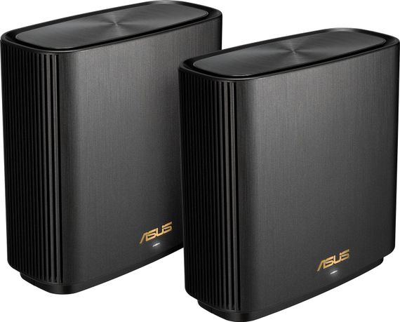 Маршрутизатор ASUS ZenWiFi XT9 2PK AX7800 3xGE LAN 1x2.5GE WAN 1xUSB 3.2 MU-MIMO OFDMA MESH black (90IG0740-MO3B30)