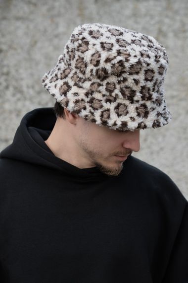 Утеплена панамка Without Kalush Leopard | Зображення 1