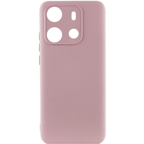 Чехол Silicone Cover Lakshmi Full Camera (A) для Tecno Spark Go 2023 Full camera, Рожевий/Pink Sand