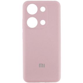 Чехол Silicone Cover Lakshmi Full Camera (AA) with logo для Xiaomi Poco X6 Pro Розовый / Pink Sand