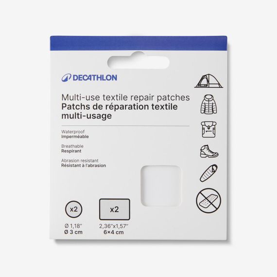 Ремонтні латки прозорі універсальні для текстилю - One Size