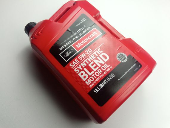 Олива моторна 5W-20 синтетична FORD Motorcraft Premium Blend Motor 5 л (XO5W205Q3SP)