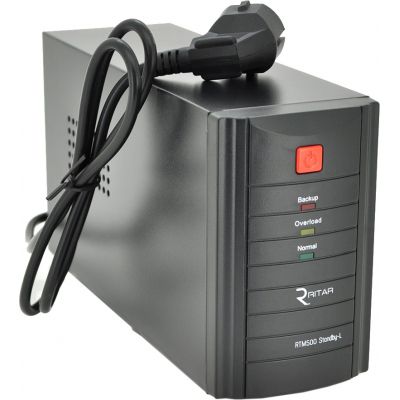 Пристрій безперебійного живлення Ritar RTM500 (300W) Standby-L (RTM500L) (RTM500L)
