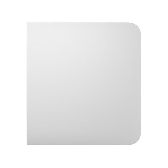Кнопка бічна Ajax для одноклавішного вимикача прохідного типу SideButton 1-gang 2-way for LightSwitch Jeweler, бездротовий, білий (000029792)