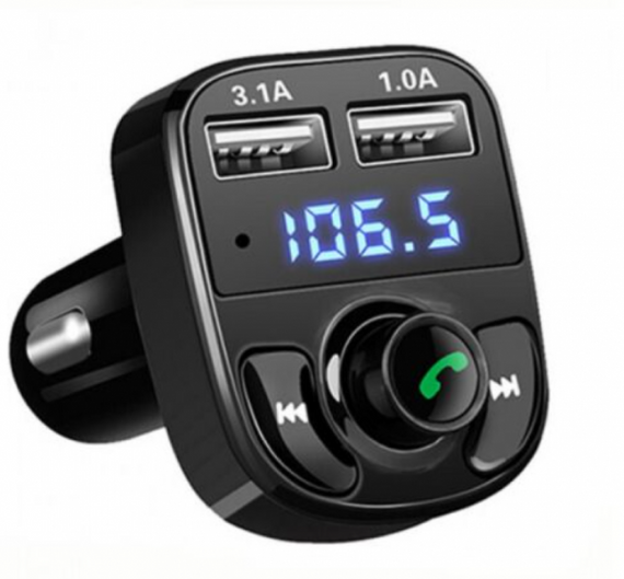Автомобильный FM-трансмиттер CAR X8 Модулятор Вluetooth