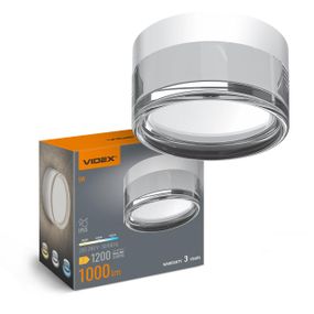 Світлодіодний світильник IP65 круглий VIDEX BHD01 9W 2800-4000-6000K White