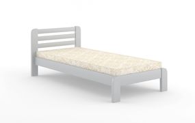 Дитяче ліжко Mebigrand Лівія Світло-сірий (RAL 7040) 120х190 см (MBG-2664)