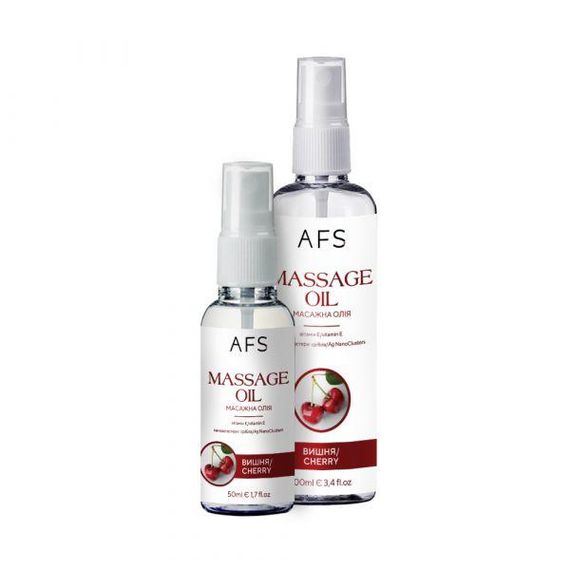 Масажна олія зі стиглим ароматом Вишні 100 мл Sex Aura | Зображення 3