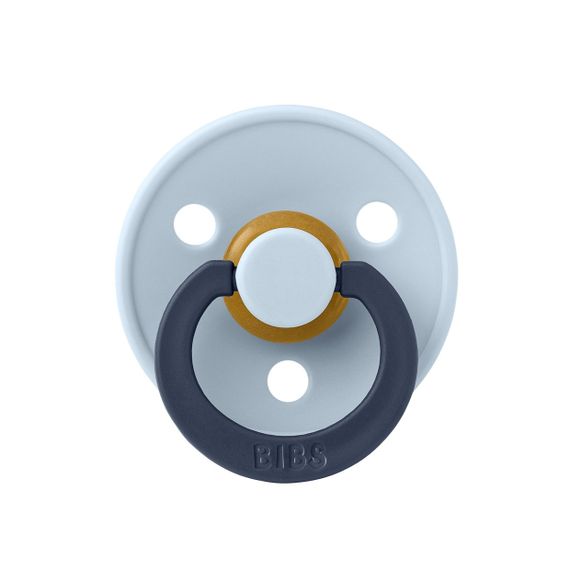 Соска пустушка BIBS Studio Colour Latex кругла 0-6 міс