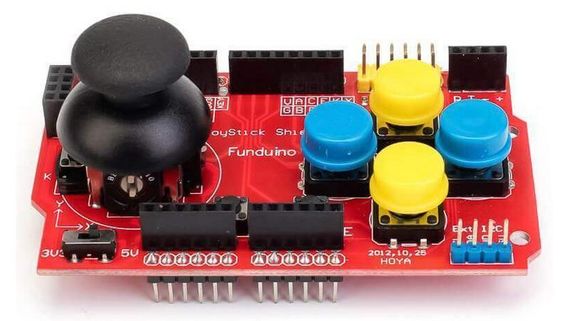 Джойстик для Arduino Funduino Joystick Shield