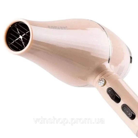 Фен для волос с насадкой концентратором 1500 Вт Sokany SK-14005 | Зображення 3