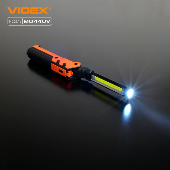 Многоцелевой фонарь Videx VLF-M044UV с белым, красным и ультрафиолетовым светом | Зображення 3