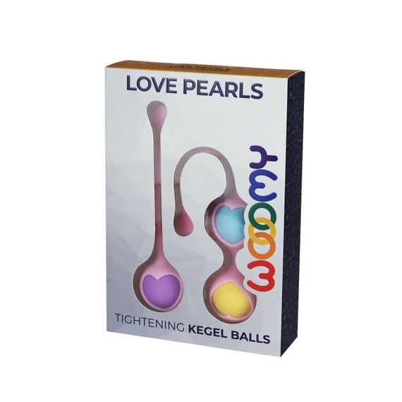 Вагинальные шарики Wooomy Love Pearls sexstyle | Зображення 6