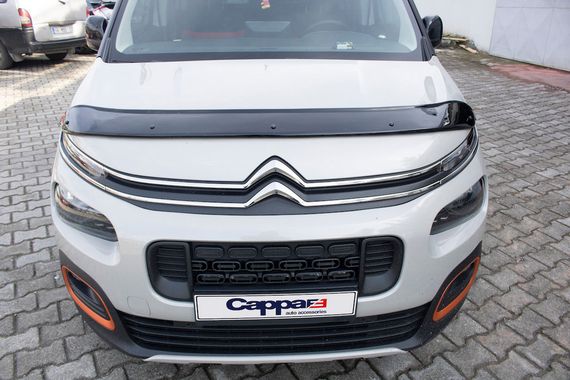 Дефлектор капоту (EuroCap) для Peugeot Partner/Rifter 2019-2024 рр | Зображення 6