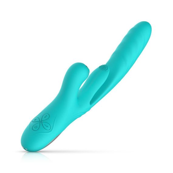 Вібратор-кролик Good Vibes Only - Lisa Thrusting Rabbit Vibrator with G-Spot Stimulator sexstyle