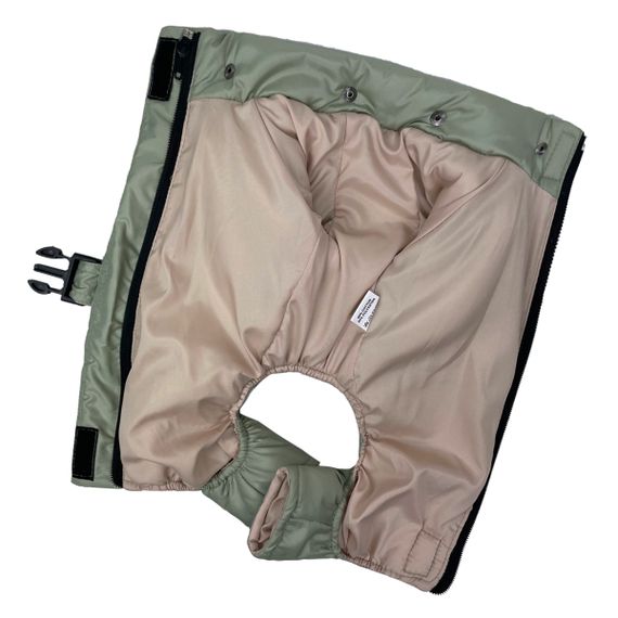 Зимовий комбінезон з поясом оливка R-25 | Зображення 4