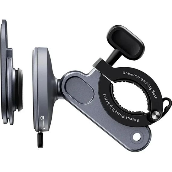 Вело- Мото- тримач Baseus PrimeTrip Series Stick-on Type Bike (C40569001121-00) Cosmic Black | Зображення 1