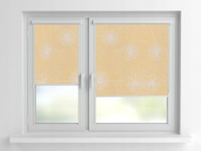 Рулонная штора Rolets Цветы 2-54289-300 30x170 см закрытого типа Персиковая