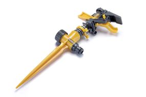 Дождеватель круговой импульсный на пластиковом колышке СИЛА