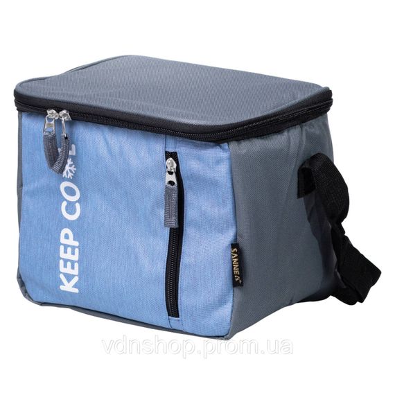 Термосумка холодильник 8 (л) для їжі, напоїв, пива холодильна сумка для риболовлі та пікніка Блакитний HP-14-16 | Зображення 4