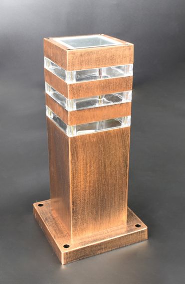 Вуличний ліхтар стовпчик 26958 Золото зістарене 29х14х14 см.