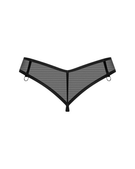 Трусики стринги Obsessive Glandez Черные M/L | Зображення 5