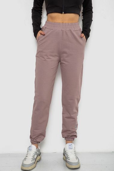 Спорт штани женские  -уценка, цвет темно-бежевый, 238R57673-U-5