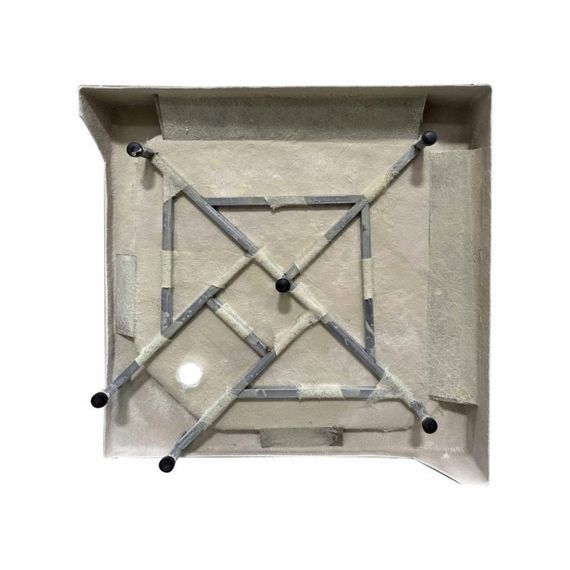 Lidz Набір: Душова кабіна Wawel SC90x90.SAT.LOW.DGR, квадратна, скло тоноване 4 мм + Душовий піддон Kapielka ST90x90x14 | Зображення 8