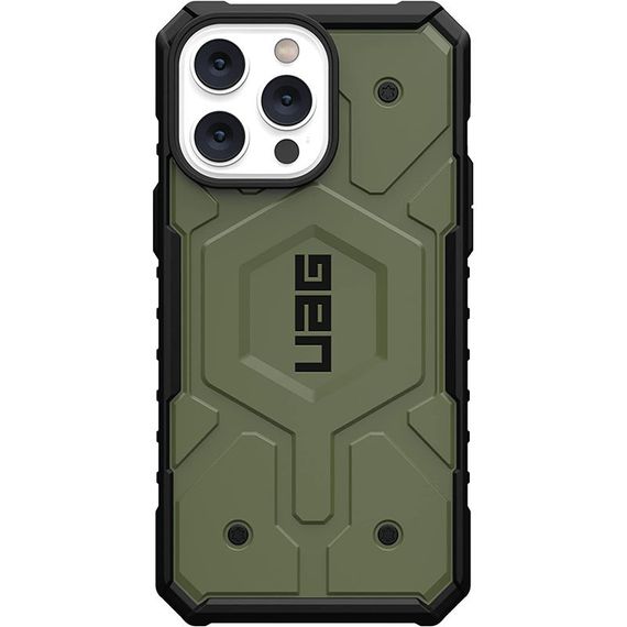 Ударопрочный чехол UAG Pathfinder with MagSafe для Apple iPhone 13 Pro (6.1") TPU+PC, Зеленый