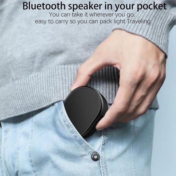 Динамік Портативний Bluetooth FAYAZ, мінібезспроводні динаміки Bluetooth 5.0, вуличний динамік з HD стерео HiF | Зображення 5