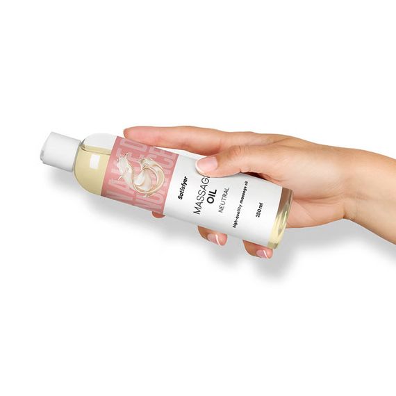 Розпродаж!!! Масажна олія Satisfyer Massage Oil Neutral 250 мл (термін 30.04.2027) | Зображення 5