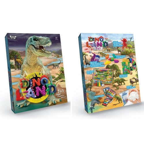 Уцінка. Ігровий набір "Dino Land" укр - пом'ята упаковка