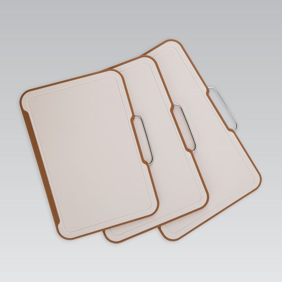 Набор разделочных досок на подставке Maestro MR-1788, 4 предмета кухонные доски для нарезки | Зображення 3