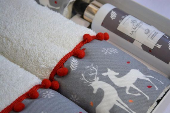 Подарочный набор полотенец La Maison, 3 шт. с ароматом Sedric | Зображення 3