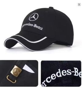 Бейсболка Mercedes-Benz – стильна кепка з вишивкою логотипа, регульований розмір, унісекс