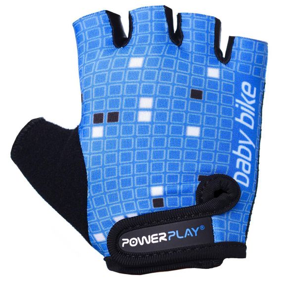 Велорукавички PowerPlay 5451 Синьо-білі XS | Зображення 1